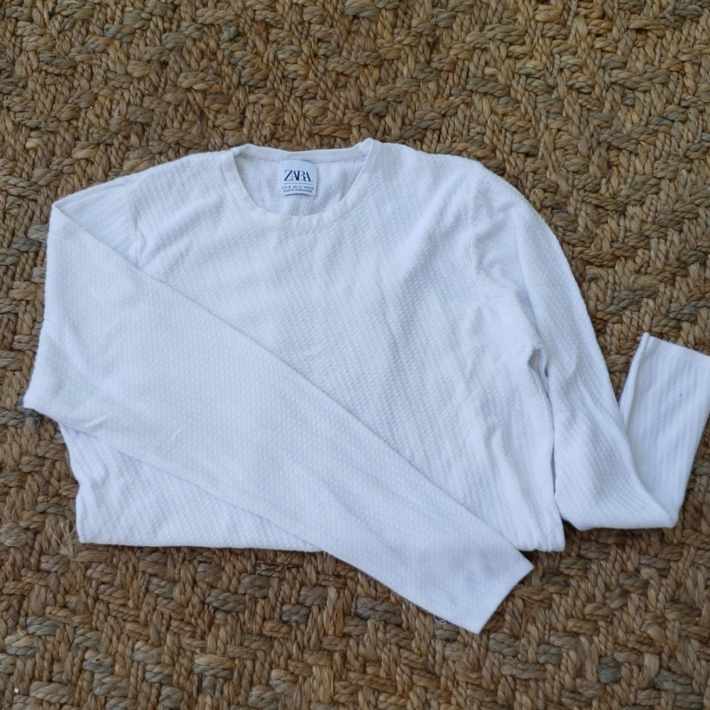 ZARA long sleeve top, size medium